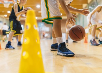 Your kids can hone their dribbling, passing and other basketball skills at a beginner training clinic and the family can watch