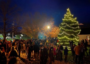 The Candlelight Tour tree lighting in Southold is one of the lightings not to miss