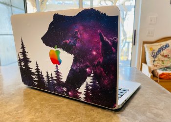 Laptop sticker