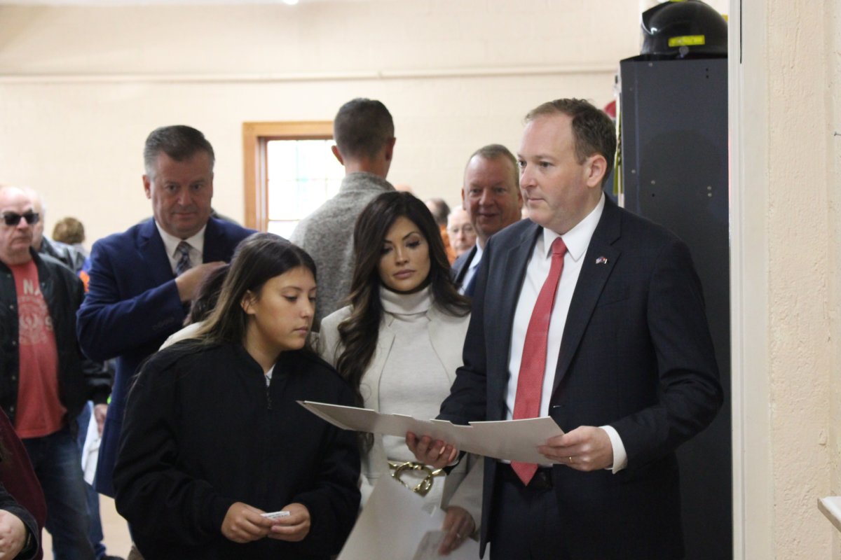Lee Zeldin Casts His Vote in Mastic, Says NYC Key to '22 Win