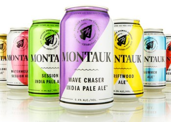 Montauk Brewing Company canned beers