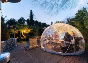 Baker House 1650 igloo in the Hamptons