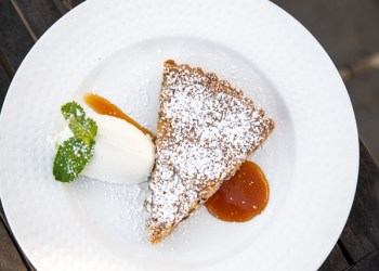 Ginger Almond Tart a la Mirabelle Tavern