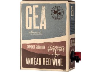 GEA by Root:1 2020 Andean red wine in a box