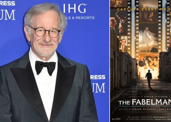 Steven Spielberg and The Fabelmans poster