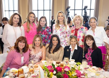 at the 2023 BCRF Palm Beach Hot Pink Luncheon