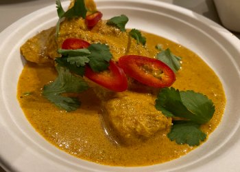 A classic UK-inspired Indian dish, chicken tikka masala, from Ruby Murray's in Southampton