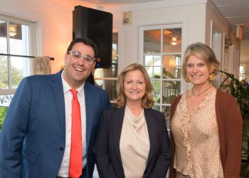 Southampton Town Board Candidate Michael Anthony Iasilli, Maria Moore, Suffolk County Legislature Candidate Ann Welker at WHB Mayor Maria Moore's Southampton Town Supervisor Campaign Fundraiser