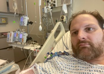 Oliver Peterson in the hospital