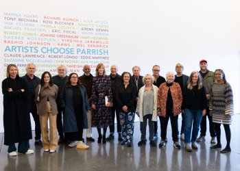 Artists & Organizers at Artist's Choose Exhibition