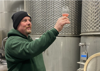 Bridgehampton Breeze winemaker Erik Bilka