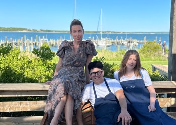 Minnow owner Andrea Tese, chef Cheo Avila, and bar/menu coordinator Amanda Akran