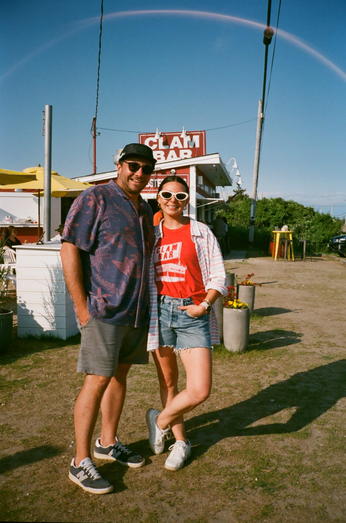 Kelly and John Piccinnini, the new owners of the famous Clam Bar.