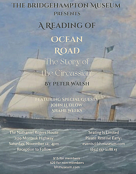 Book cover of "Ocean Road: The Story of the Circassian" by Peter Walsh