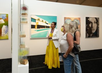 Hamptons Fine Art Fair Opening Night in July 2022