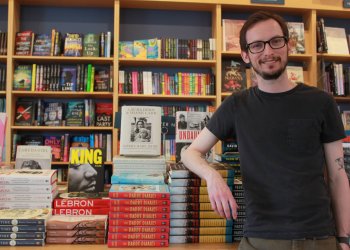 Manager Jesse Bartel is the face of BookHampton