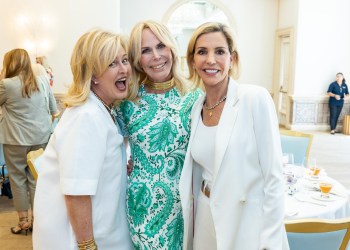 Jacqui Michel, Michelle Worth, Laura Tanne at Thank You Luncheon