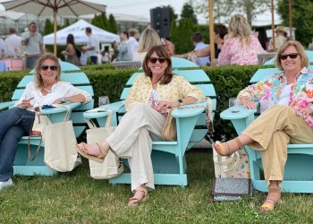 Martha Madonna, Eileen Roehrig, Deb Donahue at Summer in the Vines