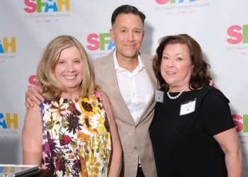 Marybeth Mullen, Thomas Naro, Isolde O'Hanlon at Southampton Fresh Air Home Benefit Gala