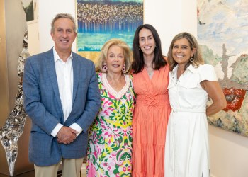 Jim Erlick, Nancy Erlick, Nikki Erlick, Lisa LaFrance at Impact the Palm Beaches Gathering