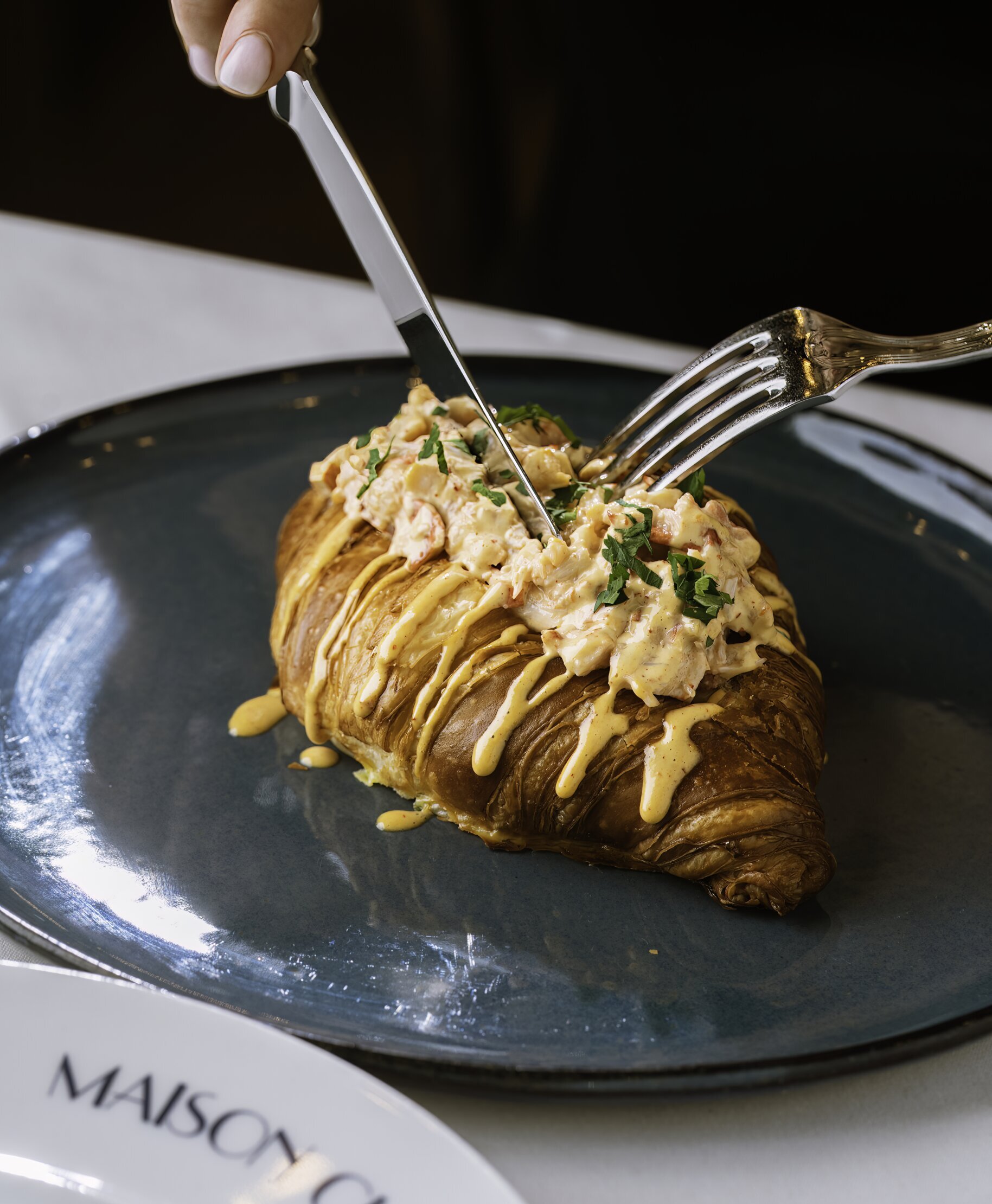 Croissant-au-Homard-du-Maine from Maison Close Montauk