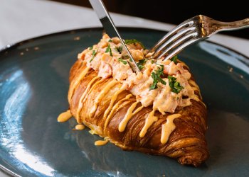 Croissant-au-Homard-du-Maine from Maison Close Montauk