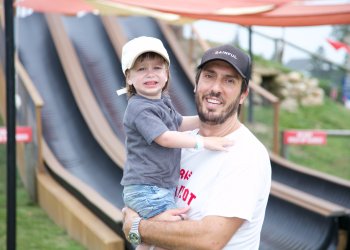 Dean, Axel at Harbes Father's Day Festival