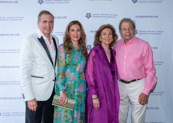 Ken and Maria Fishel, Marion and Dr. Samuel Waxman at the Waxman Gala