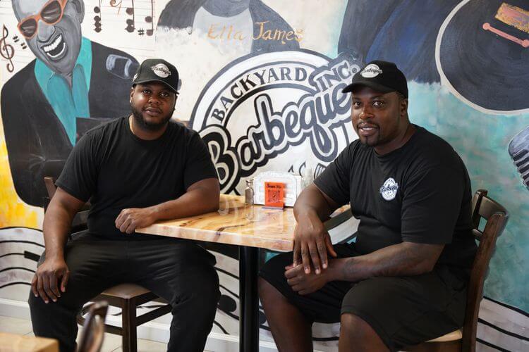 Backyard Barbeque co-owners Michael Toney and Kenny Ware