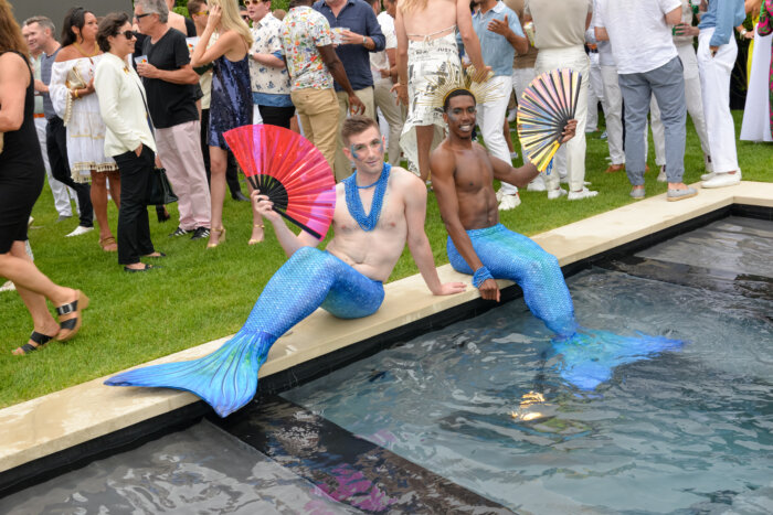 Mer-Men at HMI's Annual School's Out Benefit in the Hamptons