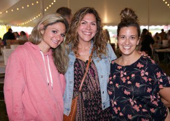 Michelle Quinn, Samantha Moore, Stacy Cobis at the Strawberry Festival