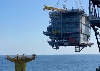 South Fork Wind offshore substation