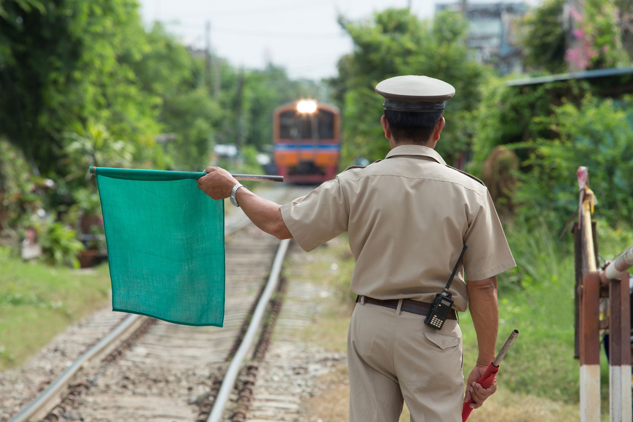 Railway flagmen in general have become a rarity in the U.S. But subway flagmen? The Hamptons Subway may be one of the last to offer the position.