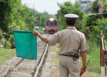 Railway flagmen in general have become a rarity in the U.S. But subway flagmen? The Hamptons Subway may be one of the last to offer the position.