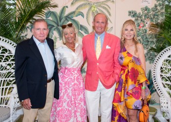 Ladd and Cindy Willis, Mark Gilbertson, Lauro Lofaro Freeman at the Southampton Hospital Summer Benefit