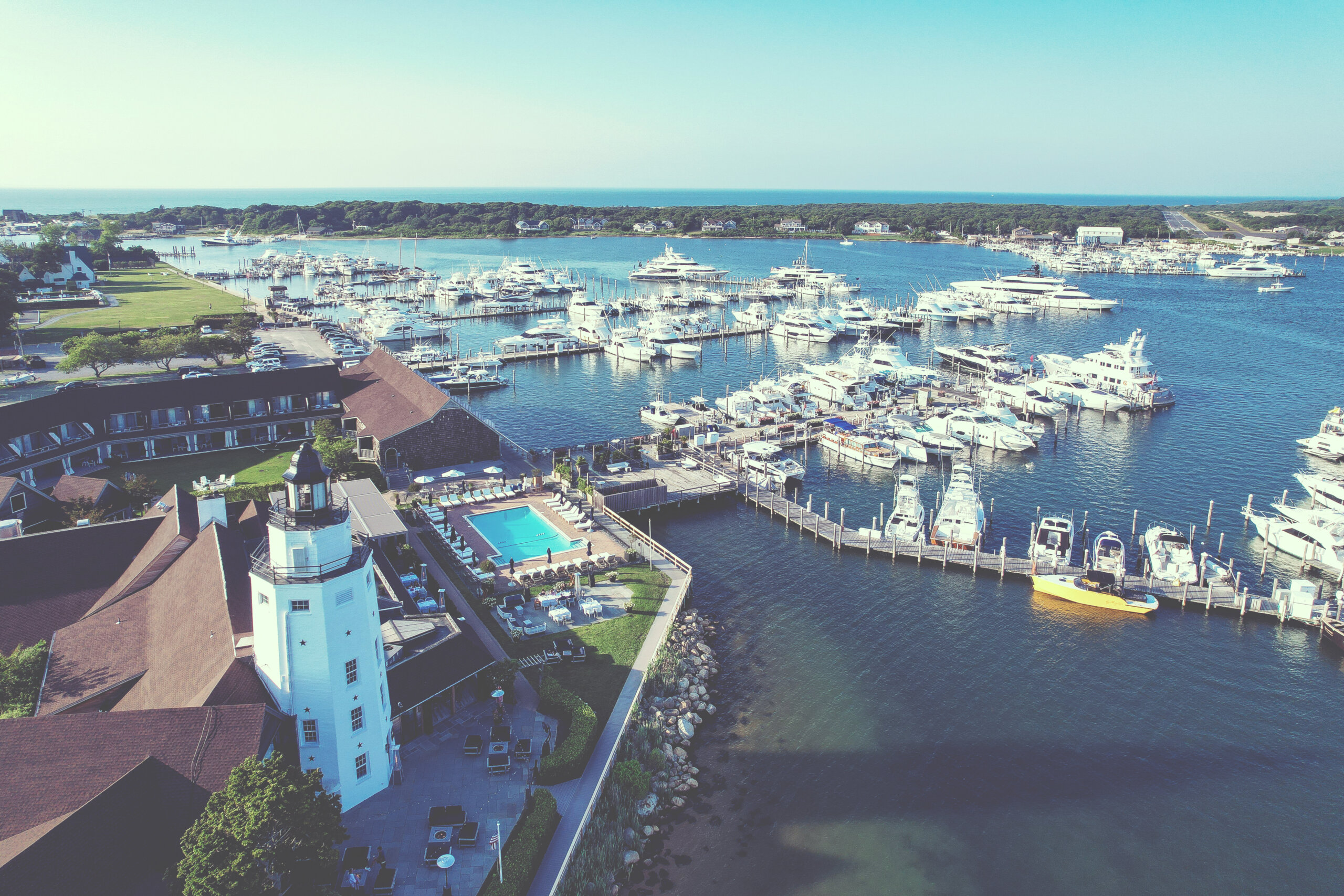 The Montauk Yacht Club on Star Island