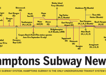 new hamptons subway map