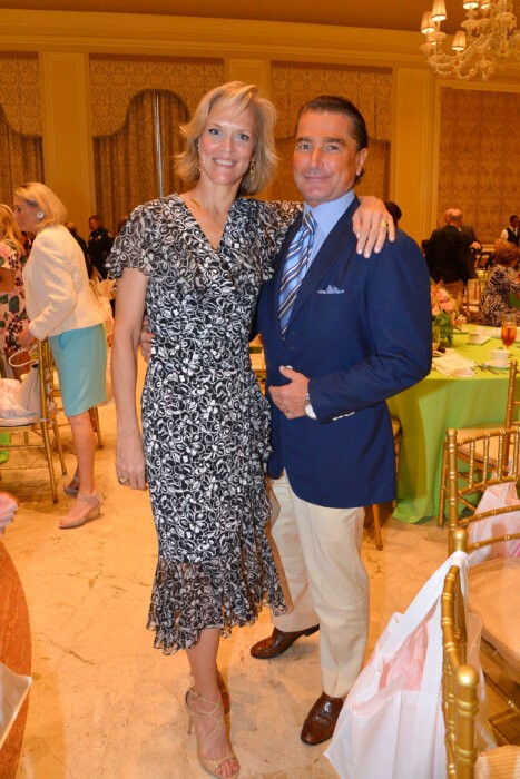 PALM BEACH, FL - FEBRUARY 19: Louisa Benton and Scott Snyder attend Palm Beach Atlantic University Hosts The Women Of Distinction Luncheon at The Breakers on February 19, 2019 in Palm Beach, FL. (Photo by Patrick McMullan/PMC) *** Local Caption *** Louisa Benton;Scott Snyder