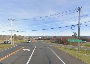 The ugly utility lines at Montauk Highway and Second House Road are a thing of the past