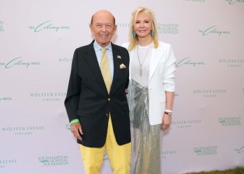 Wilbur Ross and wife Hillary Geary Ross