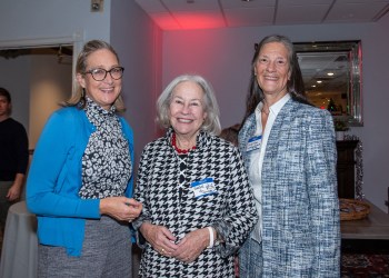 Bridget Fleming, Dede Gotthelf, Cheryl Rozzi at the Southampton Inn Business Gathering