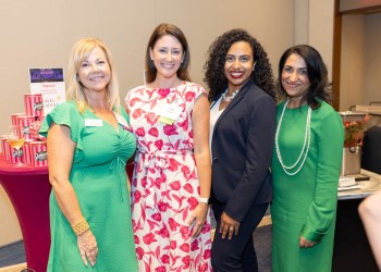 Lauren Adrian, Kate Cotner, Amy Kemp, Grace Kurian at Impact the Palm Beaches Annual Kickoff