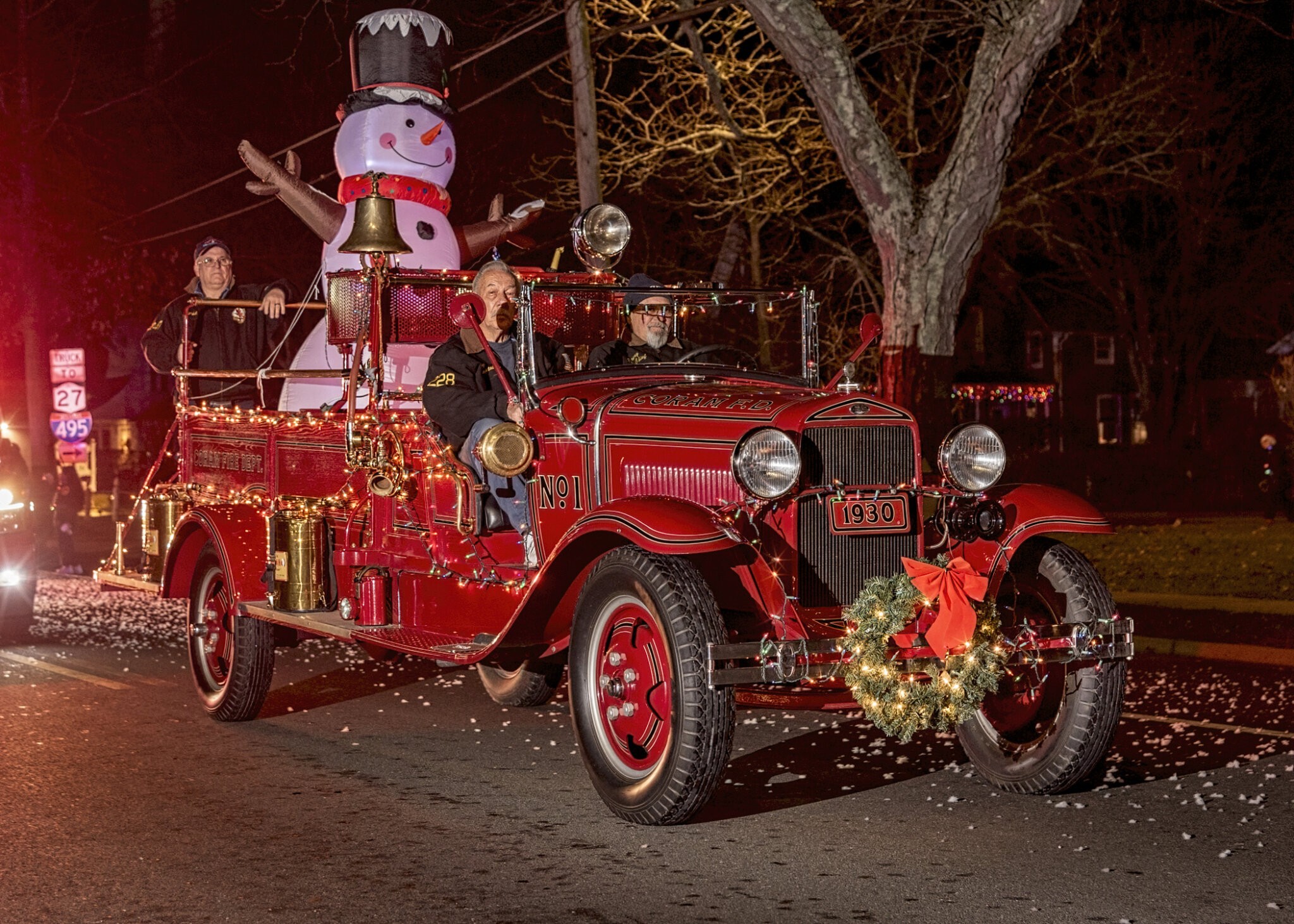 Center Moriches Fire Department Parade of Lights