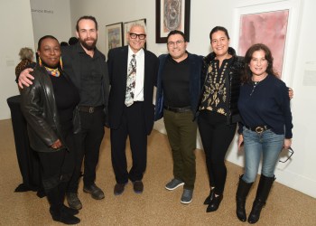 Robin Brown, Joe Diamond, Rick Friedman, Oscar Molina, Ana Carolina Harsanyi, Beth Gayle Holtzman at Heroines of the Abstract Expressionist Era Opening