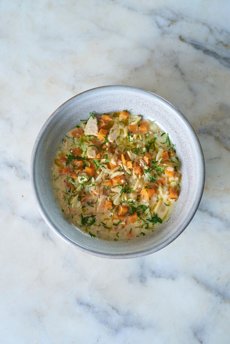 Recipe: Make Avgolemono Soup from Calissa's Bob Abrams