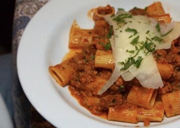 The Fresno Rigatoni Bolognese