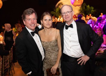 Thomas C. Quick, Rosie Fernandez, Chris Flowers at Journey to Africa Gala