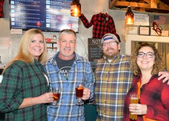 Susan Giglio, David Hoey, Joe Osicki, Amy Cooper at Flanneltine's Day