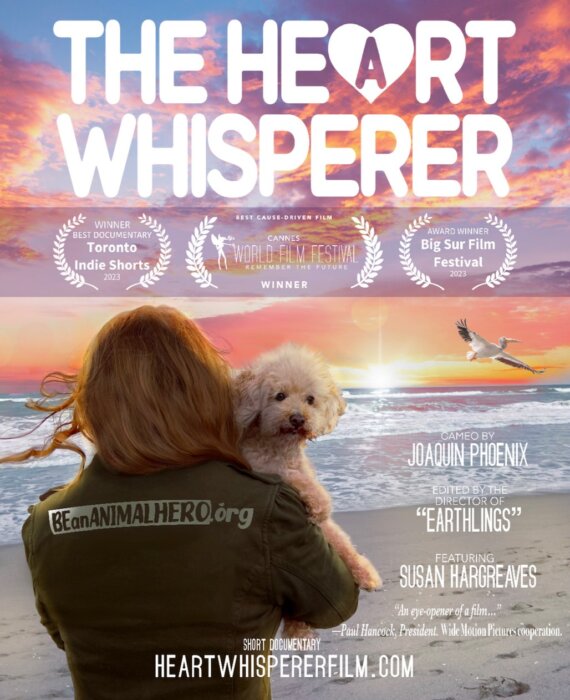 The poster for "The Heart Whisperer"