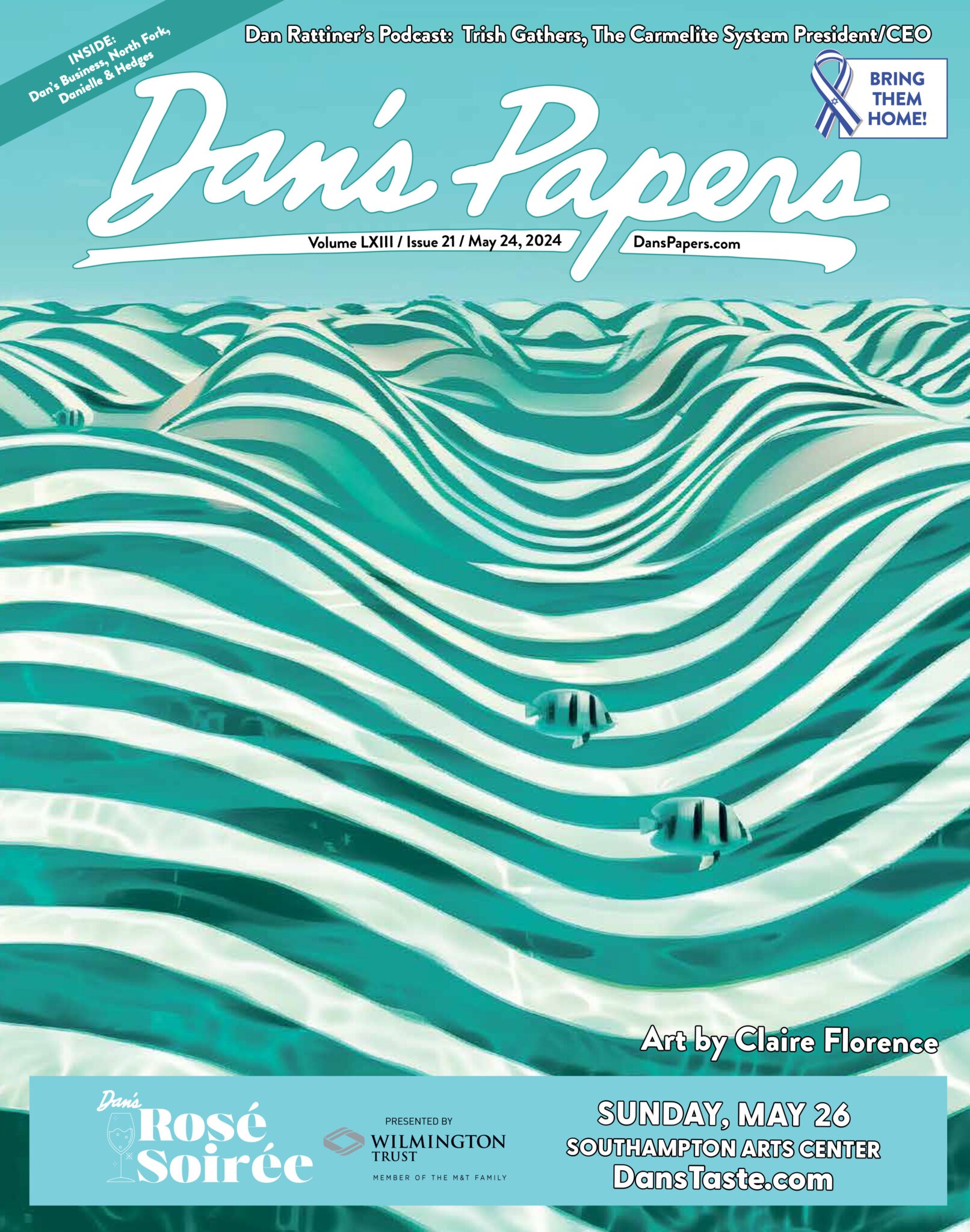 May 24, 2024 Dan's Papers cover art by Claire Florence
